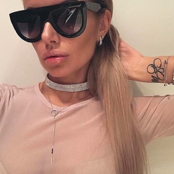 Fashion Black Sunglasses - Picture 2 of 7